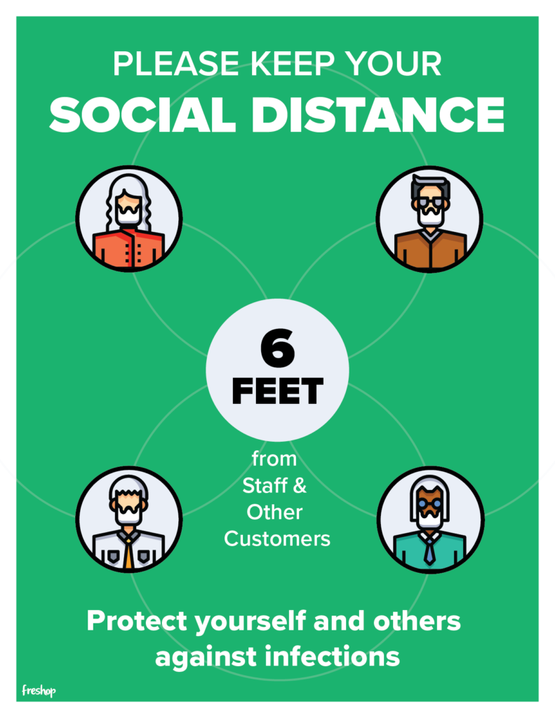 DOWNLOAD: Social Distance Notification Flyer DOWNLOAD: Social Distance Notification Flyer